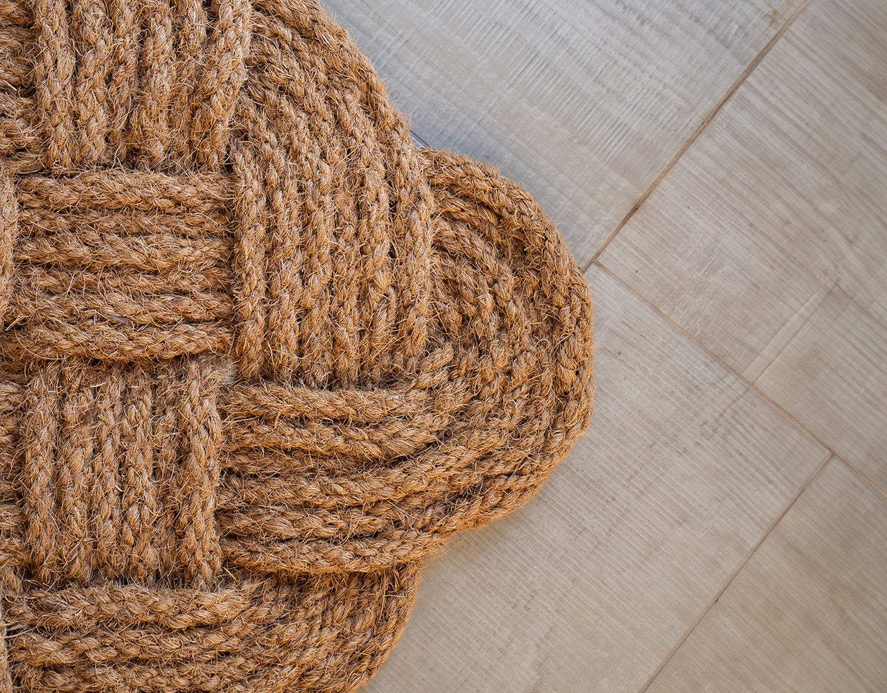 Choapino Trenzado Coco Natural