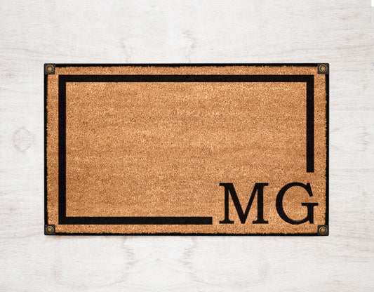 Iniciales con Marco (Escribe tus iniciales)