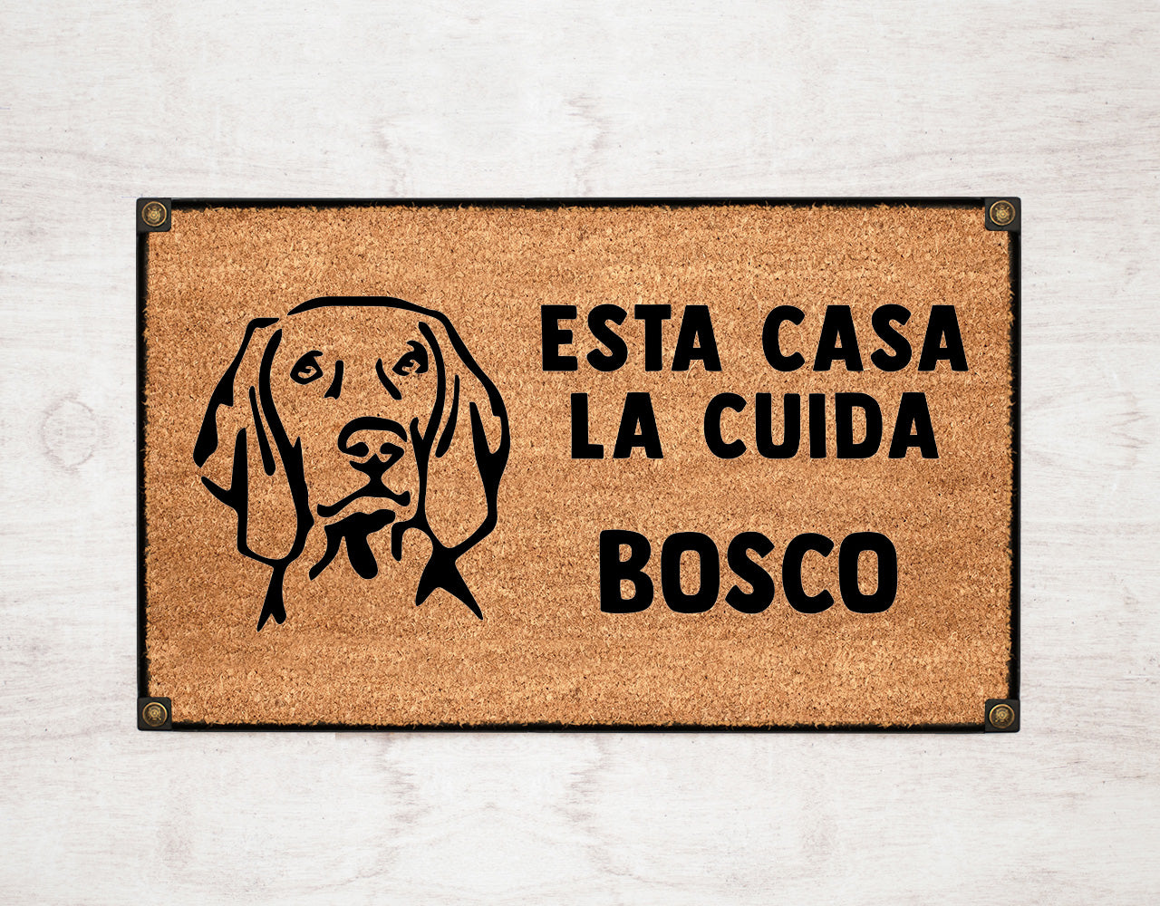 Esta casa la Cuida (Elige tu perrito y su nombre)