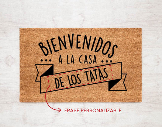 The Top Bienvenidos a la casa y tu frase personalizada