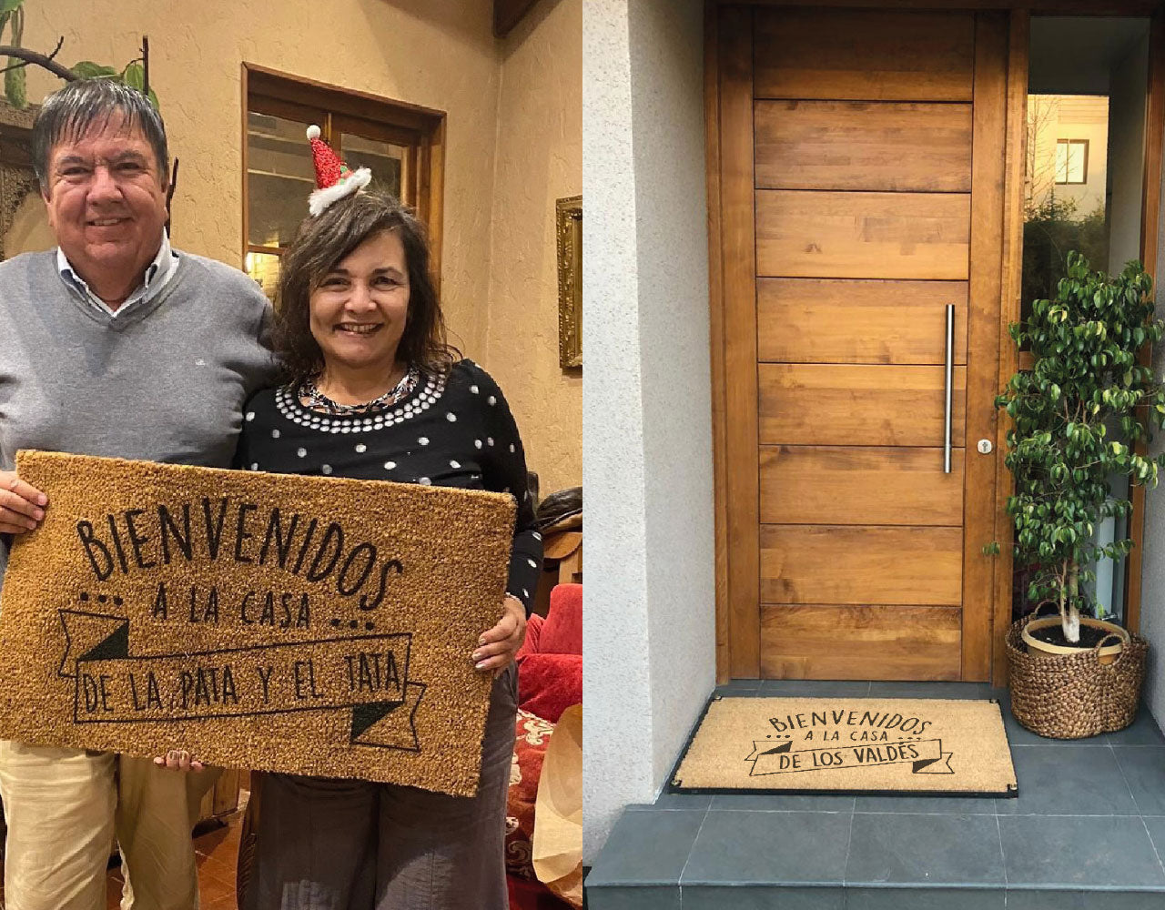 The Top Bienvenidos a la casa y tu frase personalizada