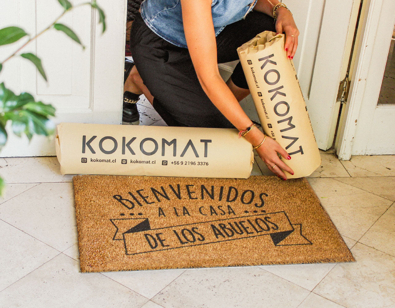 The Top Bienvenidos a la casa y tu frase personalizada