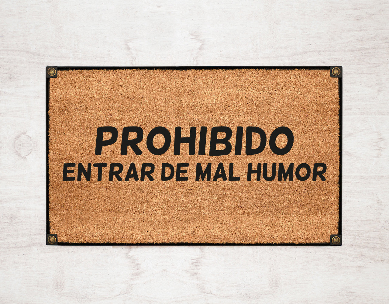 Prohibido Entrar de Mal Humor