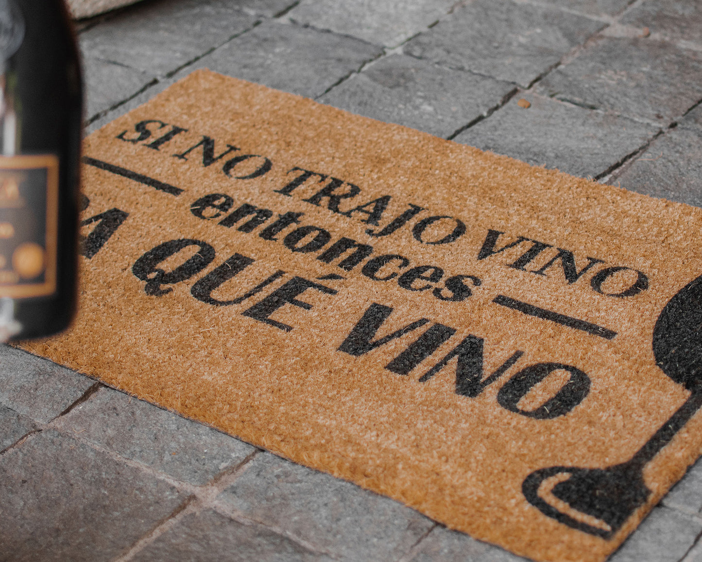Si no toma vino entonces Pa qué vino