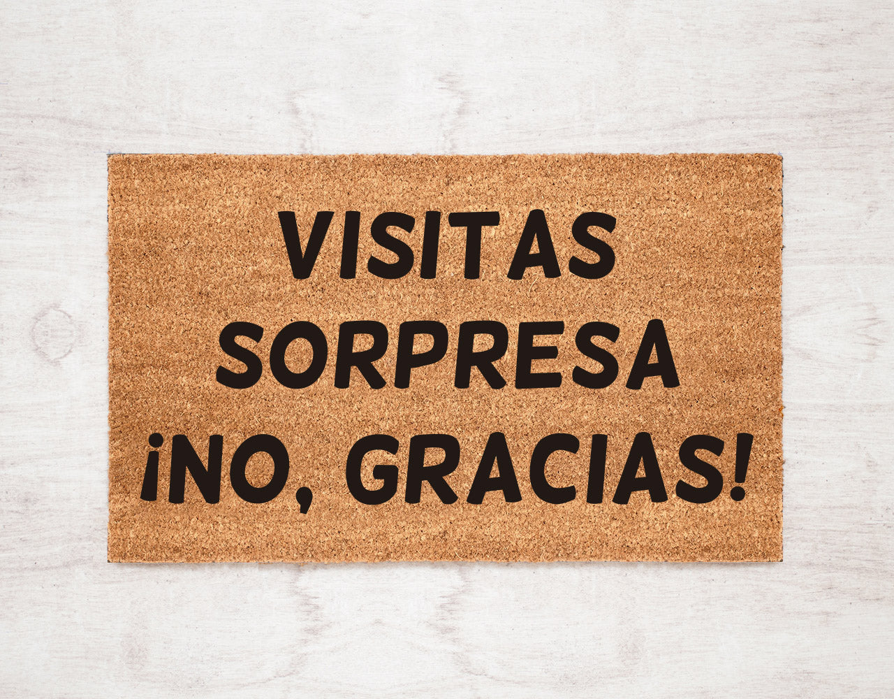 Visitas sorpresa no gracias