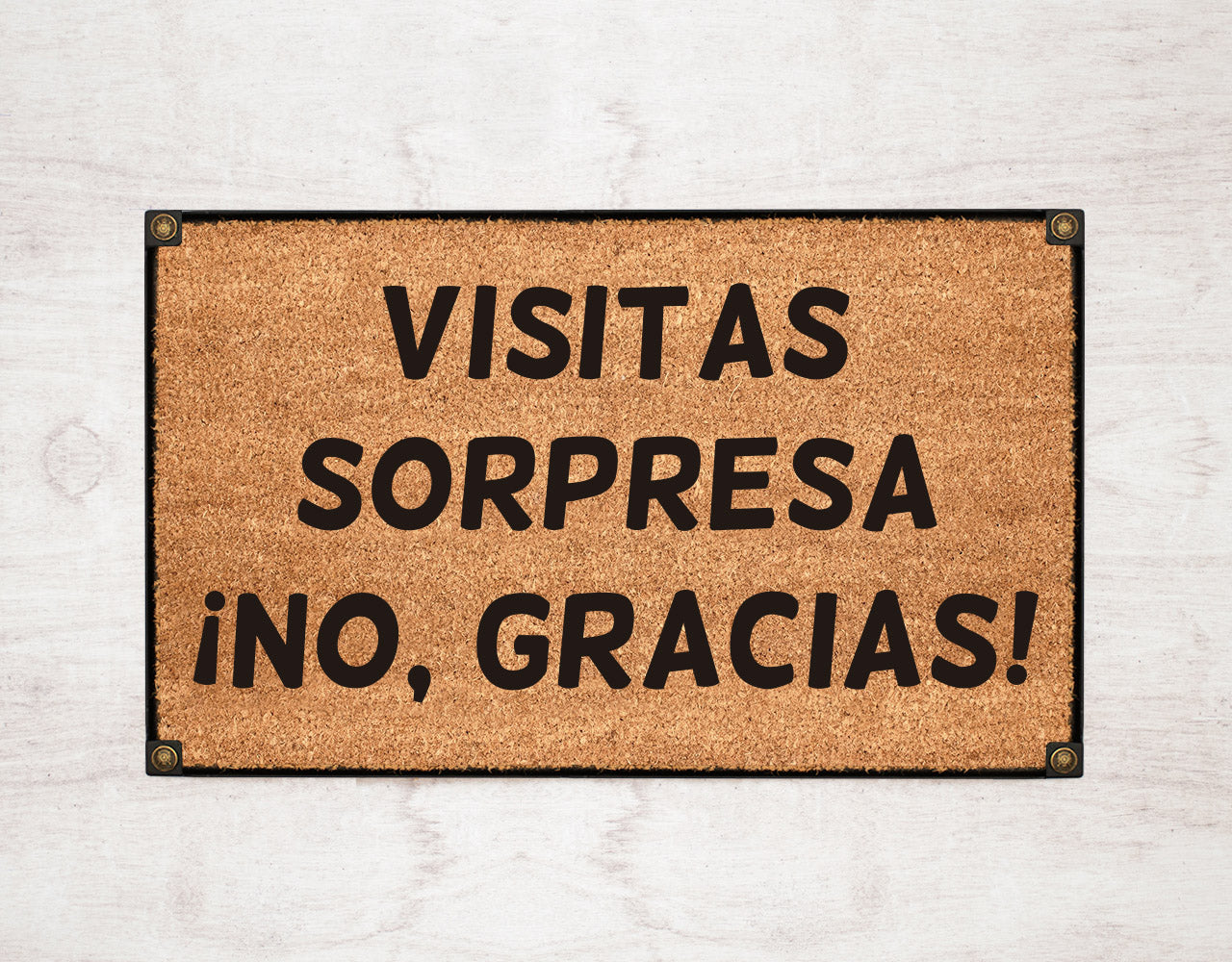 Visitas sorpresa no gracias