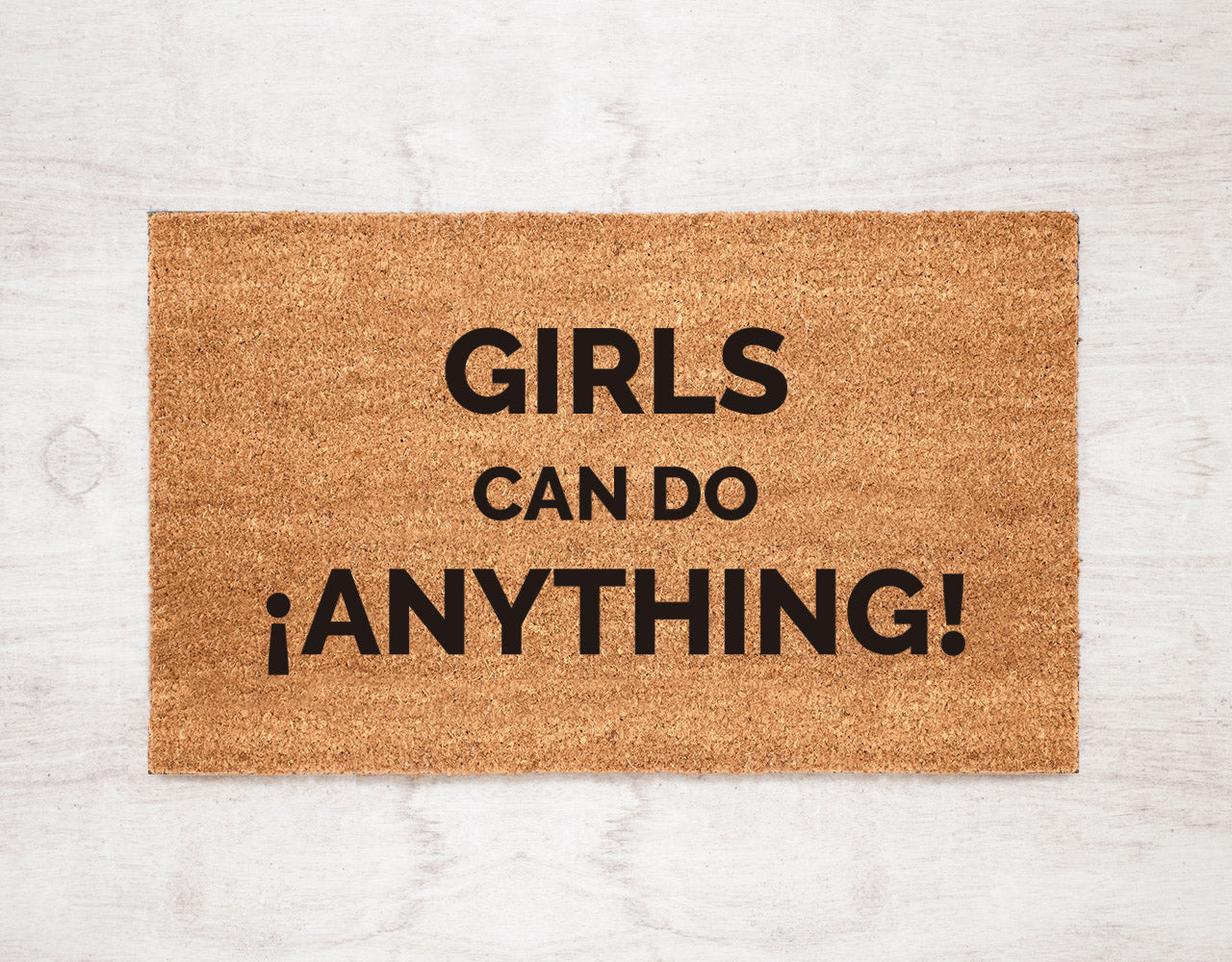 Girls can do anything